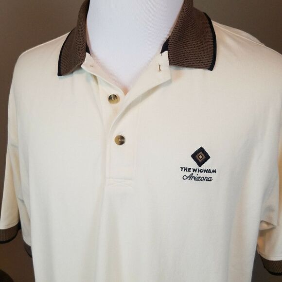 Antiqua polo/golf shirt Men's Sz L - Picture 3 of 8